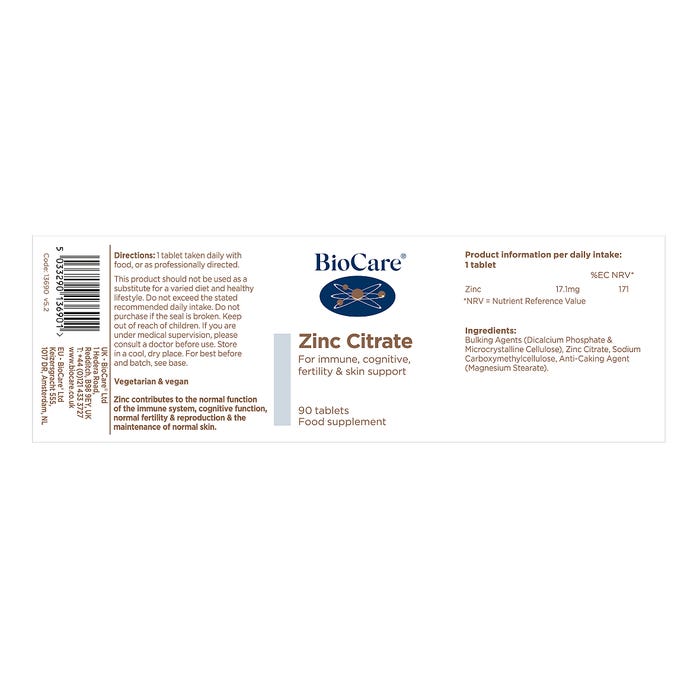 Zinc Citrate
