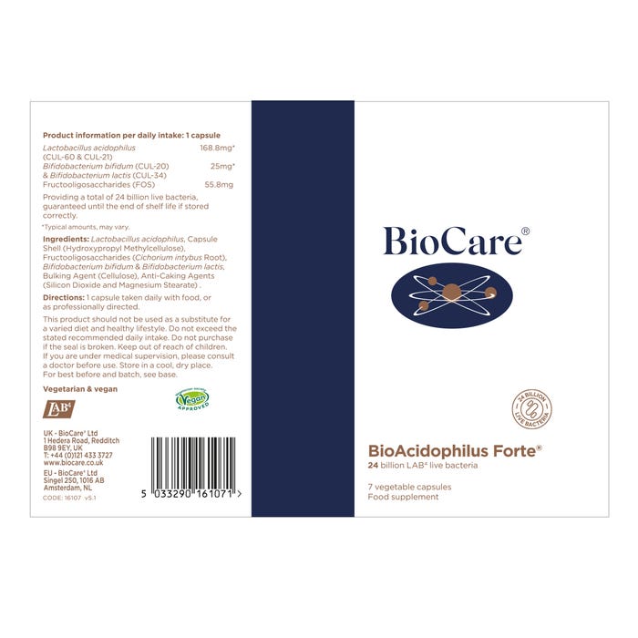 BioAcidophilus Forte 7 Capsules
