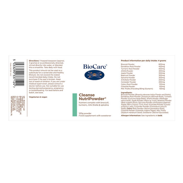 Cleanse NutriPowder 120g