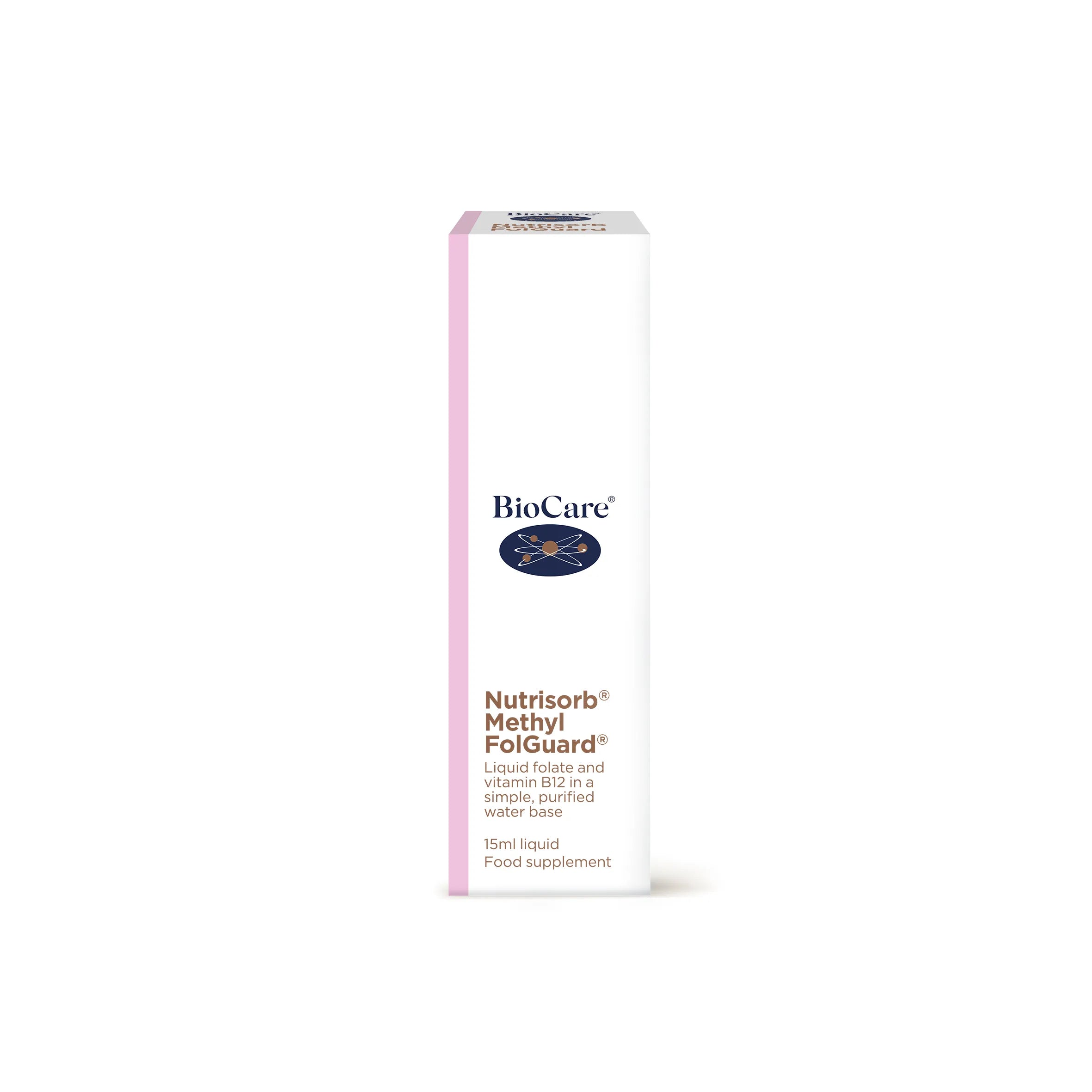 Nutrisorb Methyl FolGuard high potency methylfolate and methylcobalamin drops

