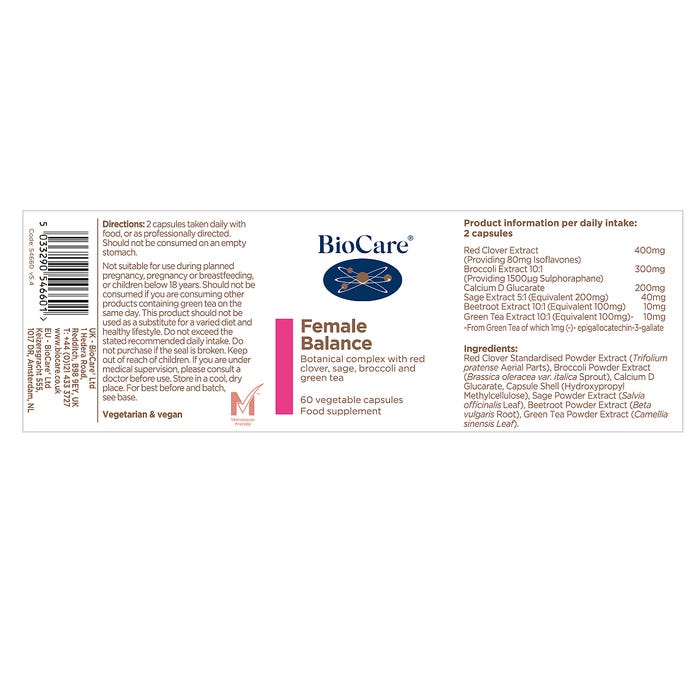 Female Balance 60 Capsules