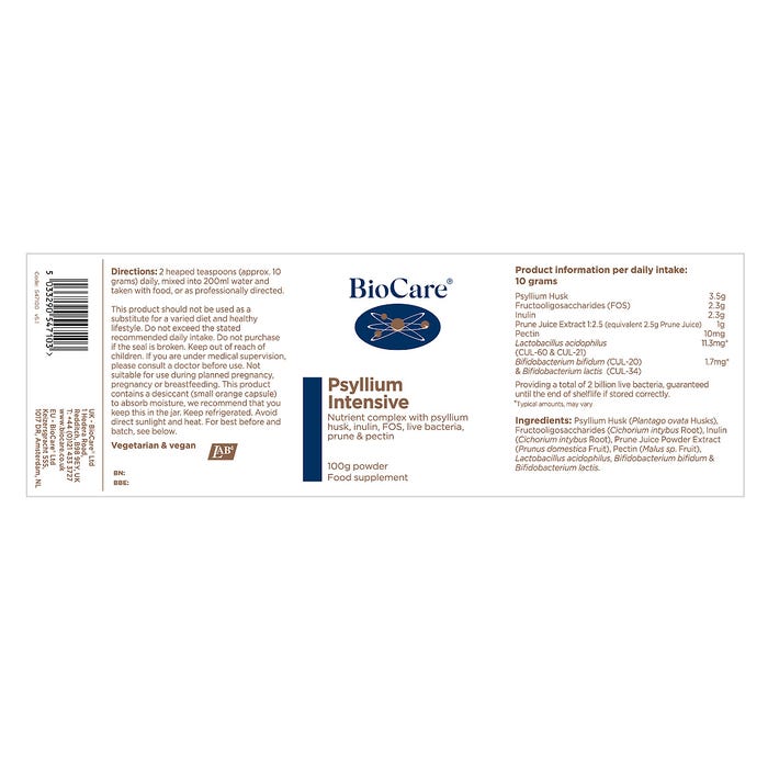 Psyllium Intensive 100g