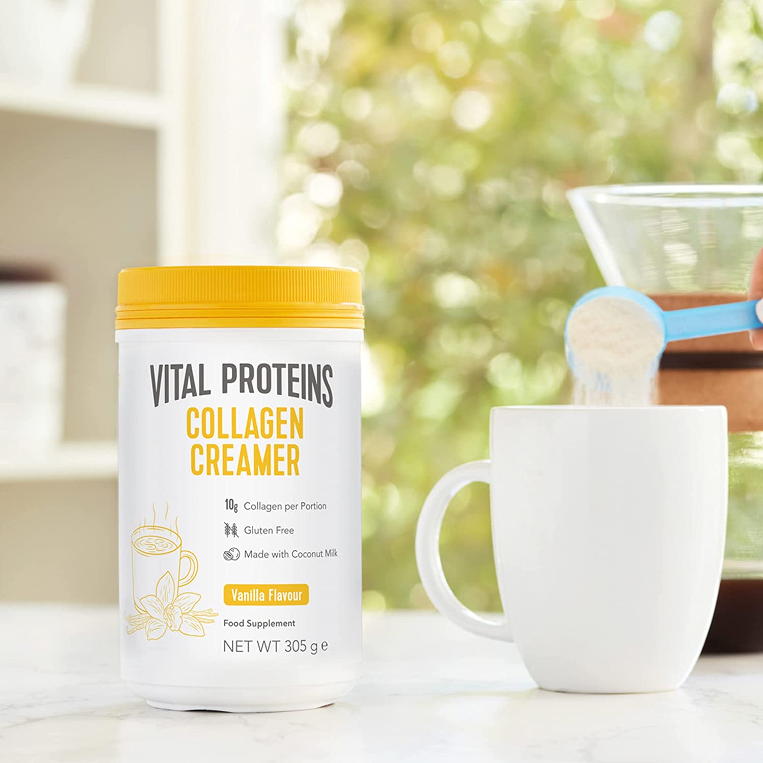 Vital Proteins collagen creamer for coffee, skin, hair, and joints

