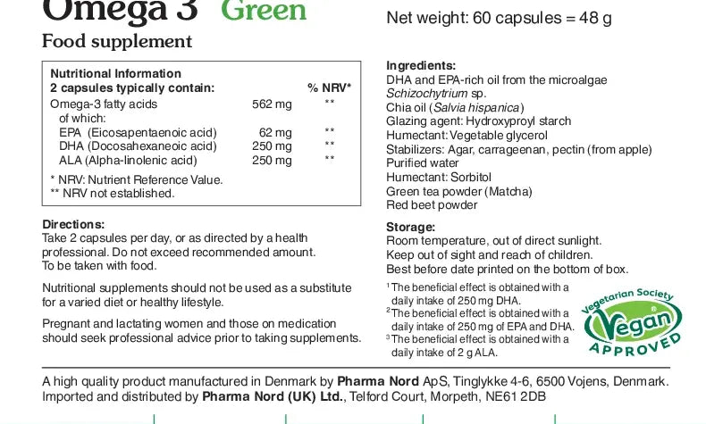 Omega 3 Green