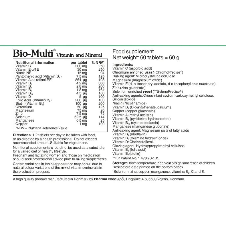 Bio-Multi Vitamin and Minerals