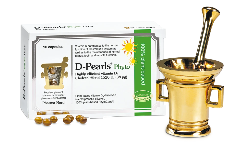D-Pearls Green 1520IU 38mcg