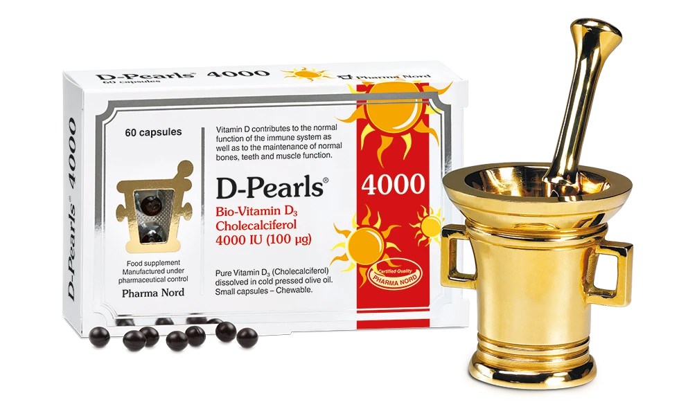 D-Pearls 4000IU 100 mcg