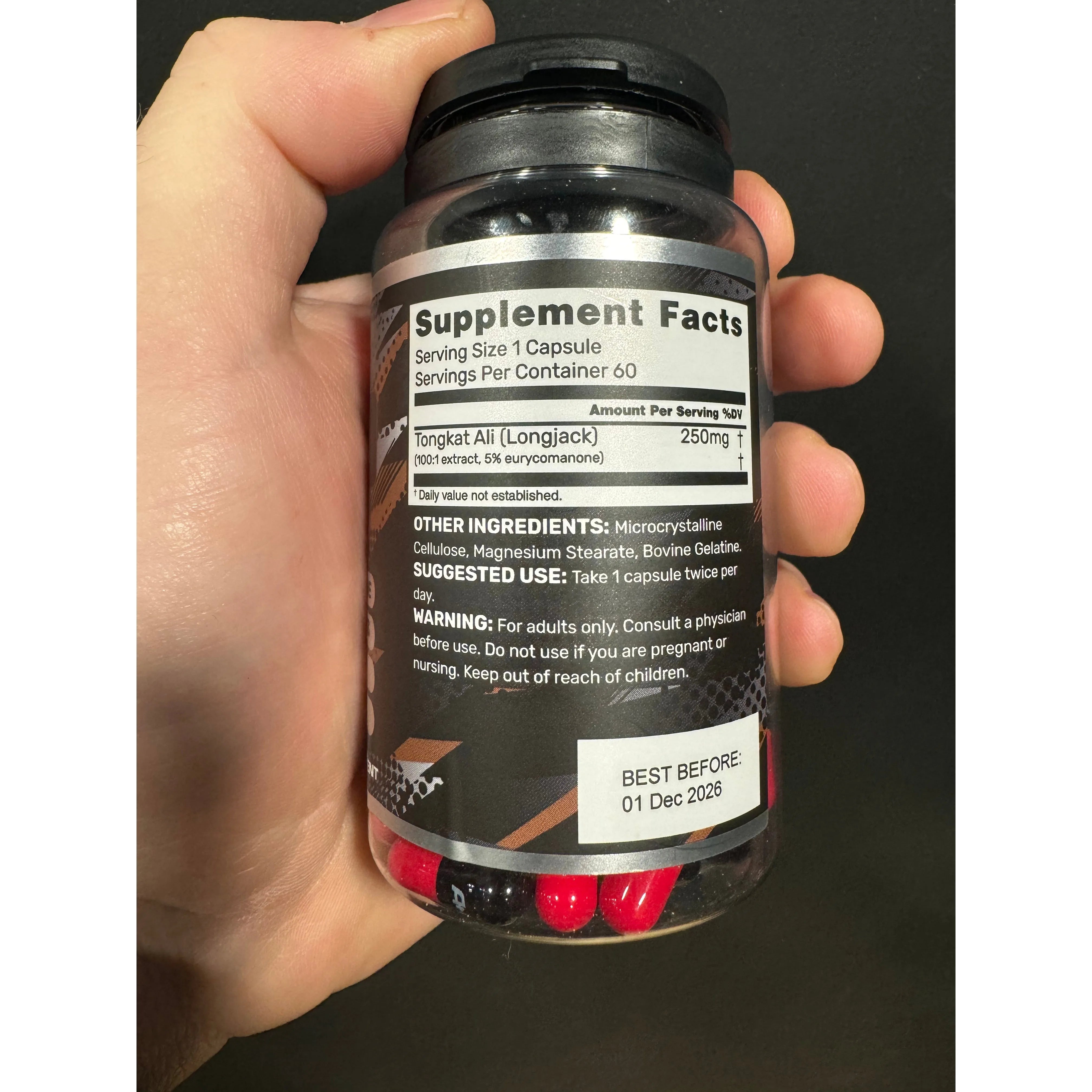 A+ Labs Tongkat Ali 60 Capsules