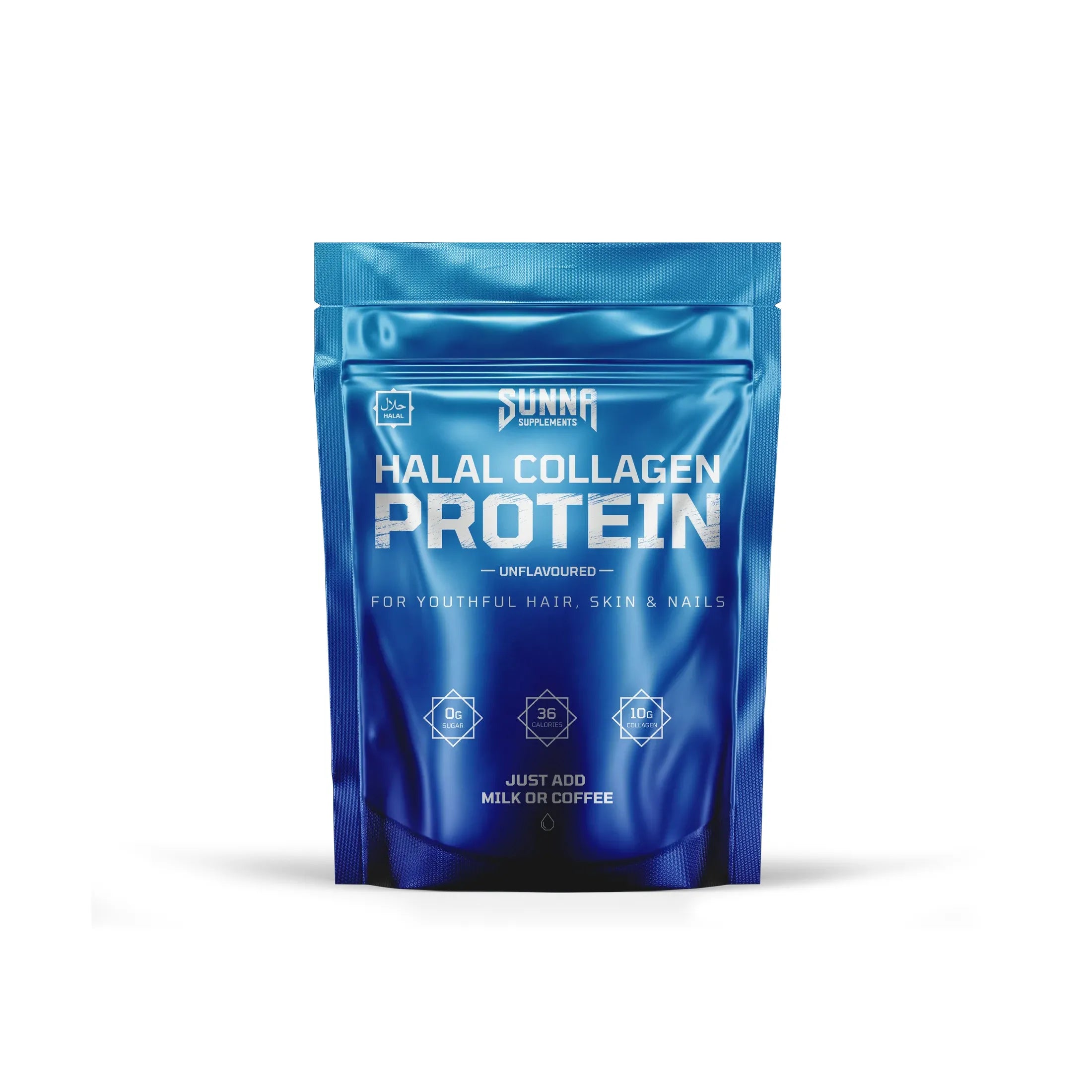 Sunna Halal Collagen Protein 100% halal-certified supplement UK