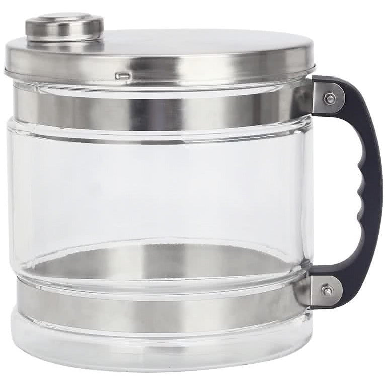 4 Litre Glass Collection Jug With Lid
